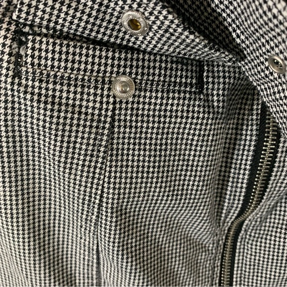 H&M houndstooth Suspender Dress black & White - Picture 6 of 11